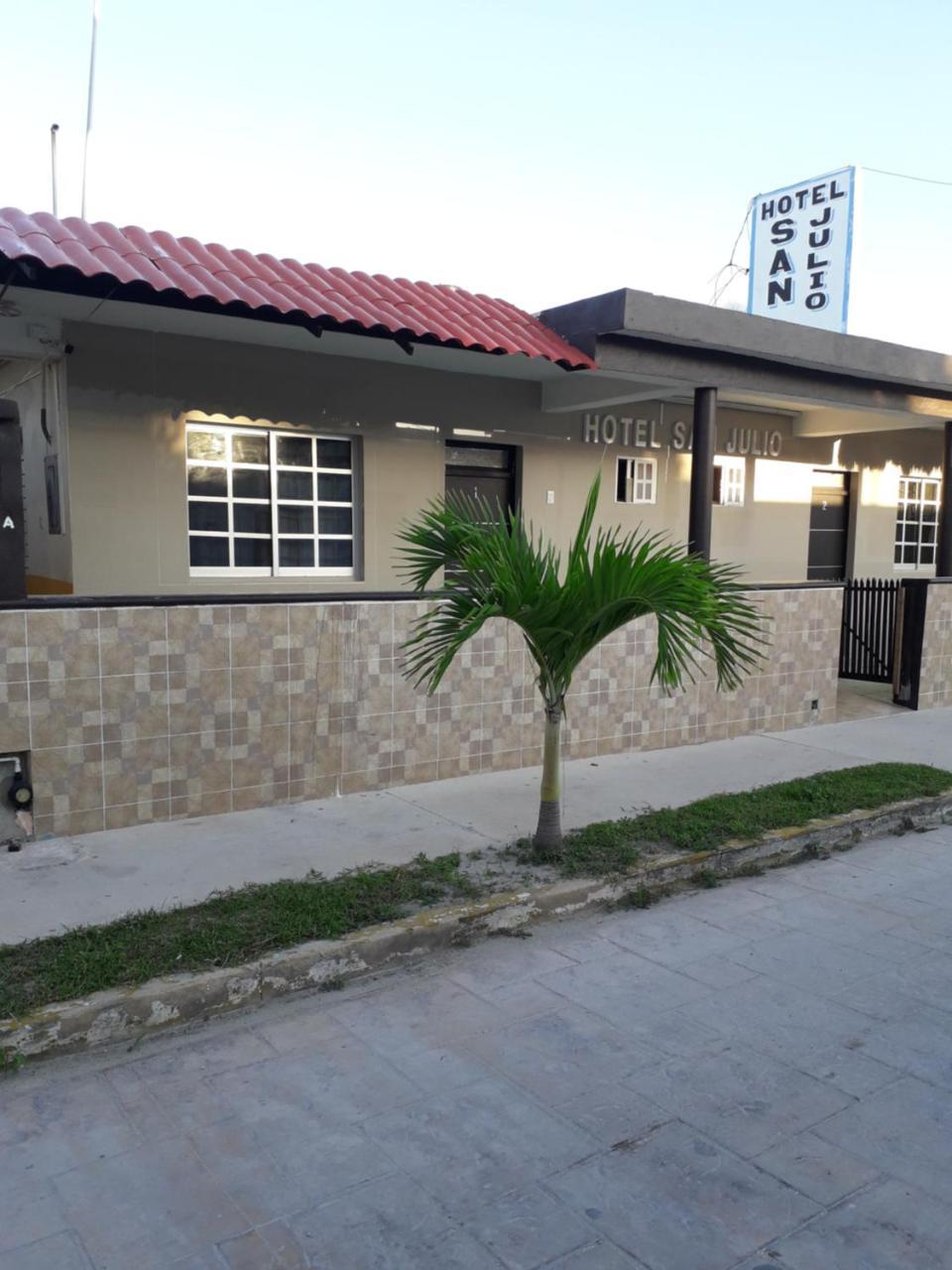Hotel San Julio Celestun Exterior foto